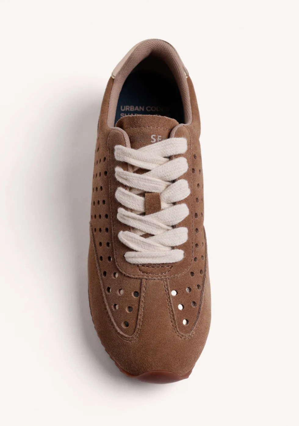 ZAPATILLAS MARRÓN PIEL BRILLO