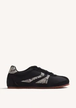 ZAPATILLAS NEGRO PIEL