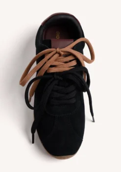 ZAPATILLAS NEGRO PIEL