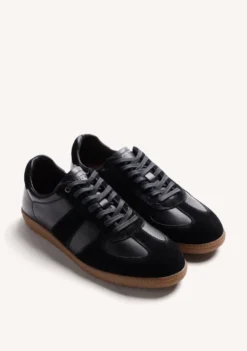 ZAPATILLAS NEGRO PIEL