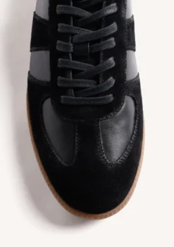 ZAPATILLAS NEGRO PIEL