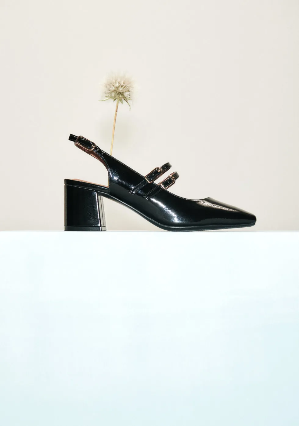 ZAPATOS DESTALONADOS MARY-JANE EFECTO CHAROL SODUS