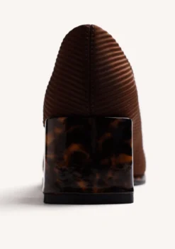 ZAPATOS DE TACÓN MARRONES