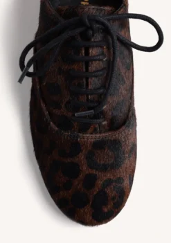 ZAPATOS PLANOS ESTAMPADO ANIMAL PIEL