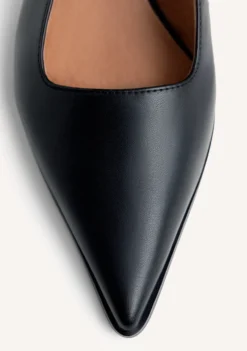 ZAPATOS TACÓN DESTALONADOS NEGRO