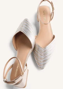ZAPATOS TACÓN DESTALONADOS PIEL RAYAS CLAWSON
