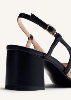 ZAPATOS TACÓN DESTALONADOS RAFIA MUNKEDAL