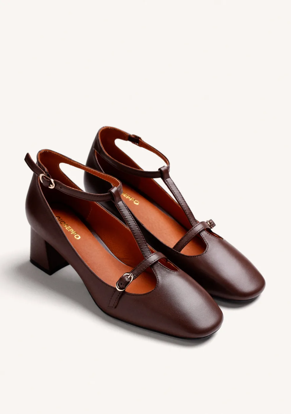 ZAPATOS TACÓN MARRÓN