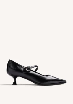 ZAPATOS TACÓN NEGRO JOYA